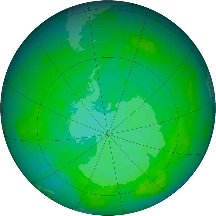 Ozone Map 1979-12-31